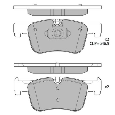 Тормозная колодка GP4144