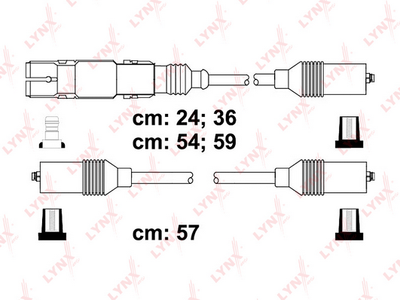 Провода высоковольтные подходит для VW Golf III 1,6-2,0/Vento 1,6-1,8/Sharan 2,0, SEAT Alhambra 2,0 SPE8003