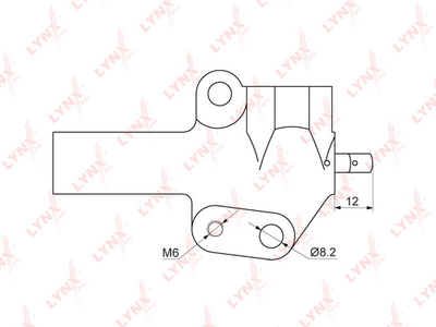 Натяжитель гидравлический / ГРМ подходит для MITSUBISHI Galant V 2.0 92-96 / L200 2.4 96-07 / L300 2.0 94-00 / L400 2.0-2.4 95-02 / Space Wagon 2.0 92-04 PT-1011