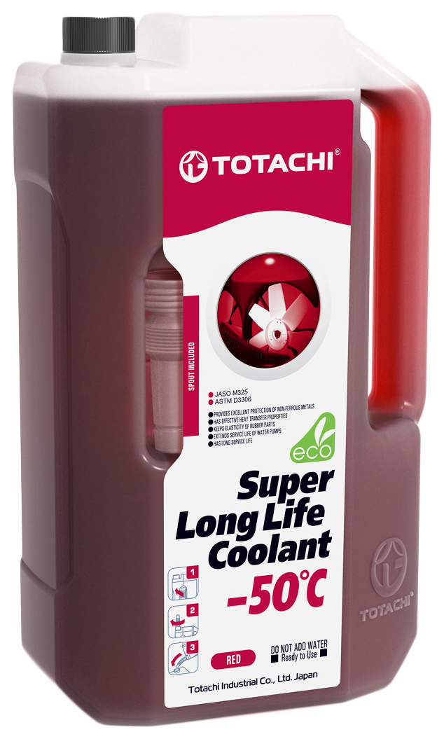 Антифриз TOTACHI SUPER LLC Red -50C 10л (4589904520815) 41910