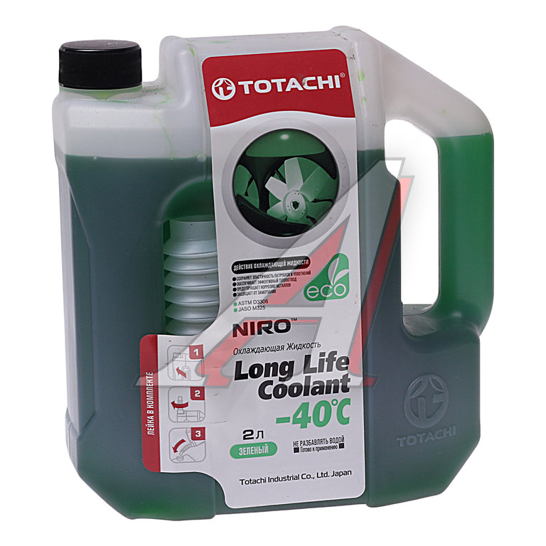 Антифриз TOTACHI SUPER LONG LIFE COOLANT GREEN -40C 2л 4589904520525 41602
