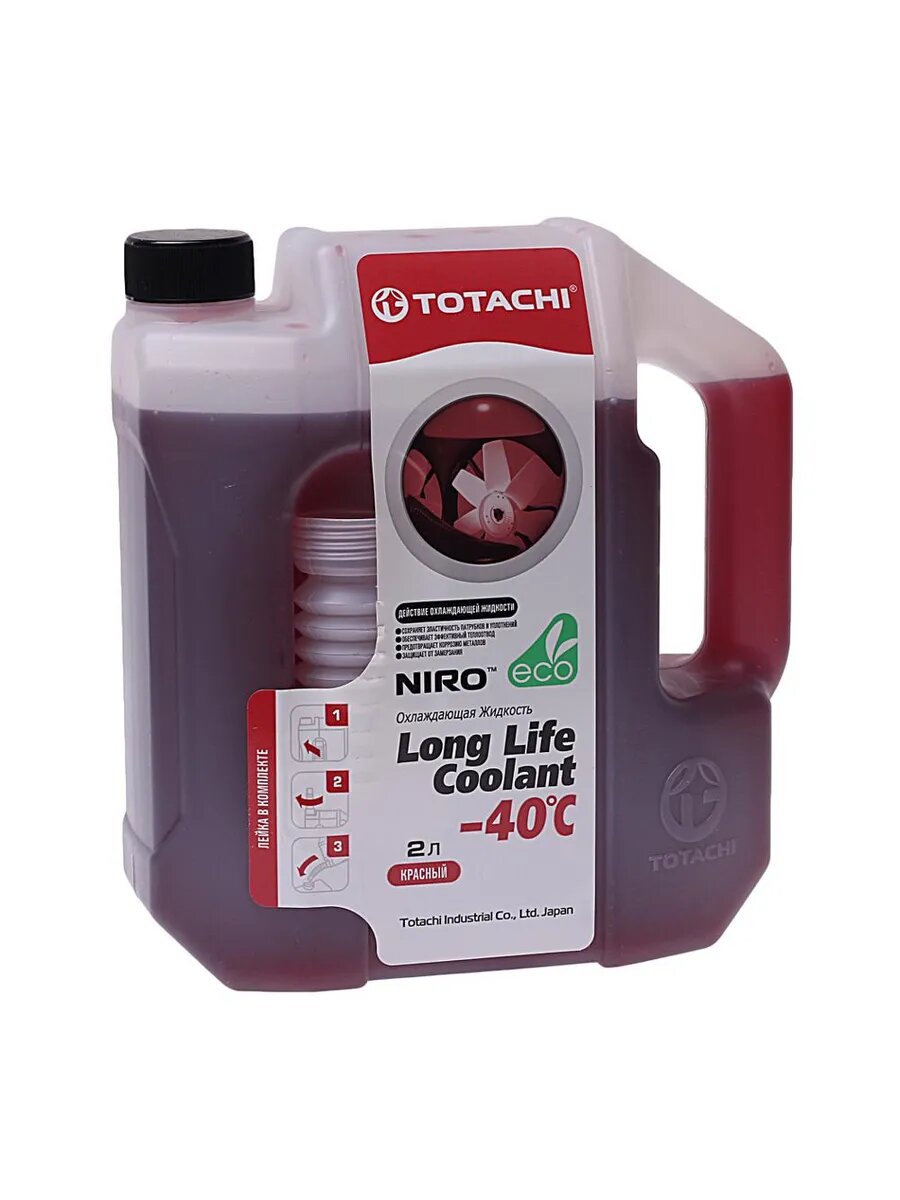 Концентрат Антифриза TOTACHI SUPER LLA Red 1л 43301