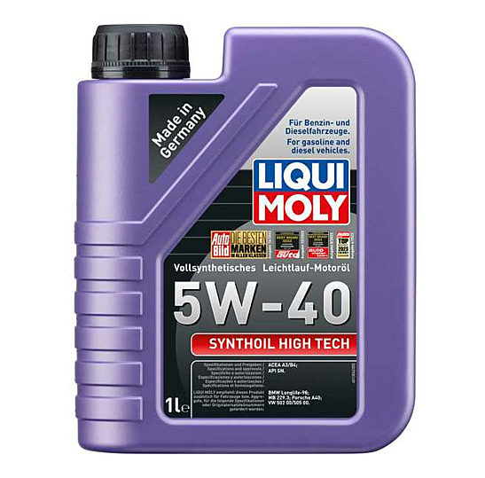 5W-40 Synthoil High Tech, 1л (PAO синт.мотор.масло)