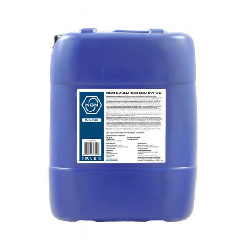 5W-30 EVOLUTION ECO A-LINE SN 60л (синт. мотор. масло)