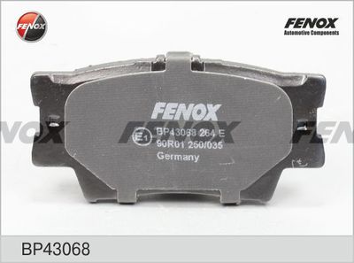 Колодки диск задние Toyota Camry 06-, RAV 4 III 08- BP43068