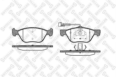 600 002B-SX колодки дисковые п. Alfa Romeo 156, Fiat BravoMarea 2.0i2.5 V62.4JTD 95 600002BSX