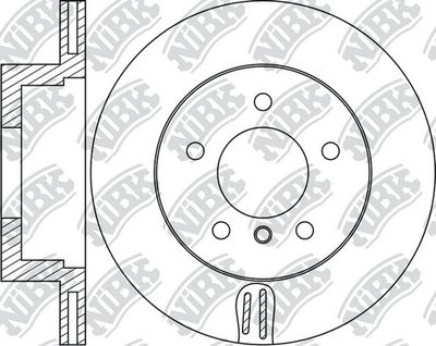 Диск тормозной BMW 1 F20 118-120/3 F30 316-320  RN1717