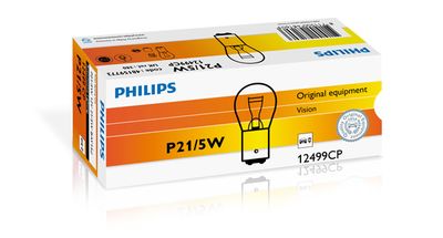 Лампа P21/5W BAY15d Standard 12V 12499CP (10) 48159773