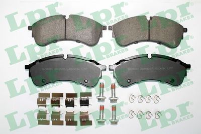 Колодки тормозные VW CRAFTER 16- передние (с монтажным ком.) 05P2063K