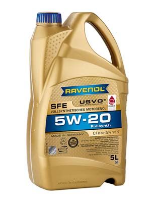 Моторное масло RAVENOL Super Fuel Economy SFE SAE 5W-20 ( 5л) new 1111110-005-01-999