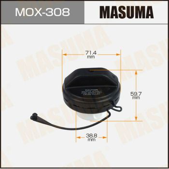 Крышка бензобака MASUMA TOYOTA 71.4 x 38.8 x 59.7 MOX308