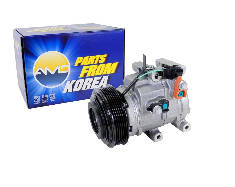Компрессор кондиционера HYUNDAI Solaris RB, 2010-, Solaris II, 1,6, 2017-, KIA Rio UB, 2011-, Rio IV, 1,6, 2017- AMDCC77