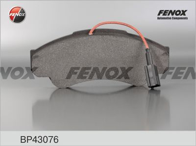 Колодки передние Fiat Ducato 94-02/02- 1850kg, PEUGEOT Boxer 94-02/02- BP43076