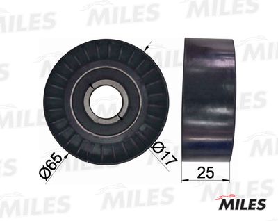 Ролик ремня приводного PEUGEOT 206/307/406 2.0/2.2 AG03094