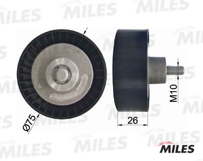 Ролик ремня приводного BMW E60/65 2.0/2.5/3.0 03- (INA 532034310) AG03103