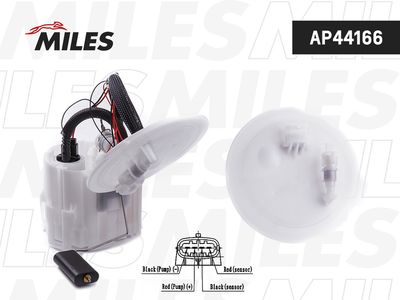 Насос топливный в сборе OPEL ASTRA H 1.4-1.8 (BOSCH 0580314082) AP44166