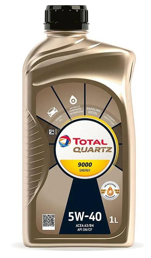 Масло моторное синтетическое Total Quartz 9000 ENERGY 5W-40 1л (10220301) 10960301