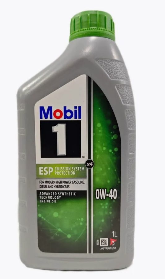Масло моторное Mobil 1 ESP X4 0W-40 1л 157813