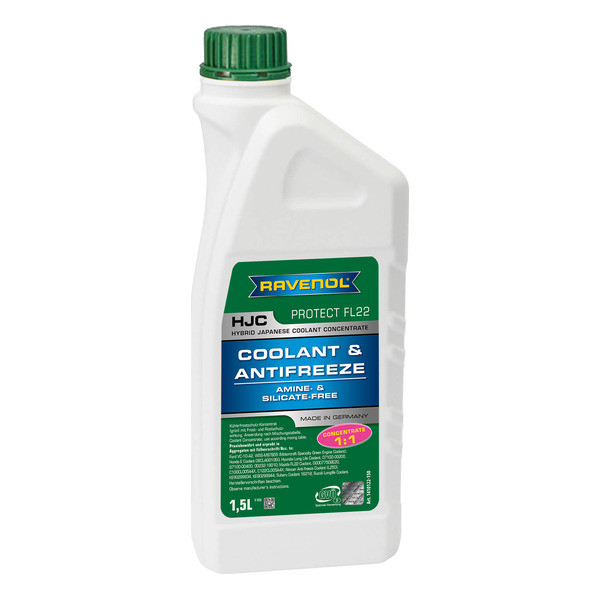 Антифриз RAVENOL HJC Protect FL22 Concentrate (концентрат) 5л (141012200501999) 4014835755857