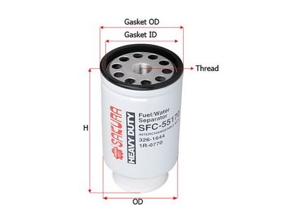 Фильтр сепаратора FLEETGUARD SFC55170