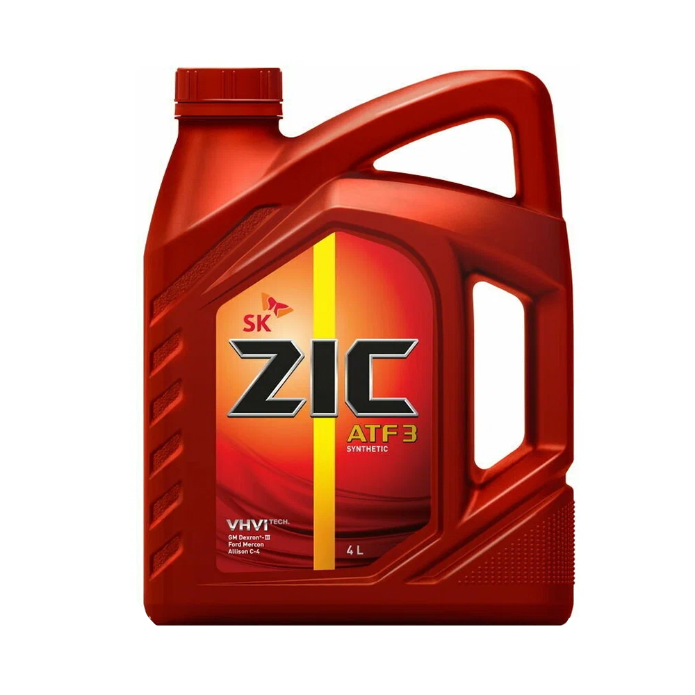 Масло трансмисcионное ZIC ATF 3 4л 162632