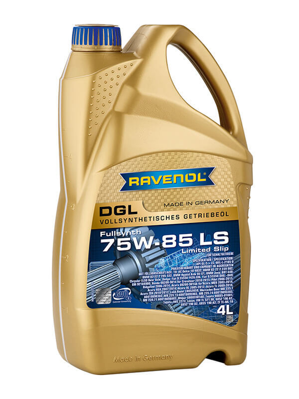 Трансмиссионное масло RAVENOL DGL 75W-85 LS 4л (122110700401999) 4014835848641