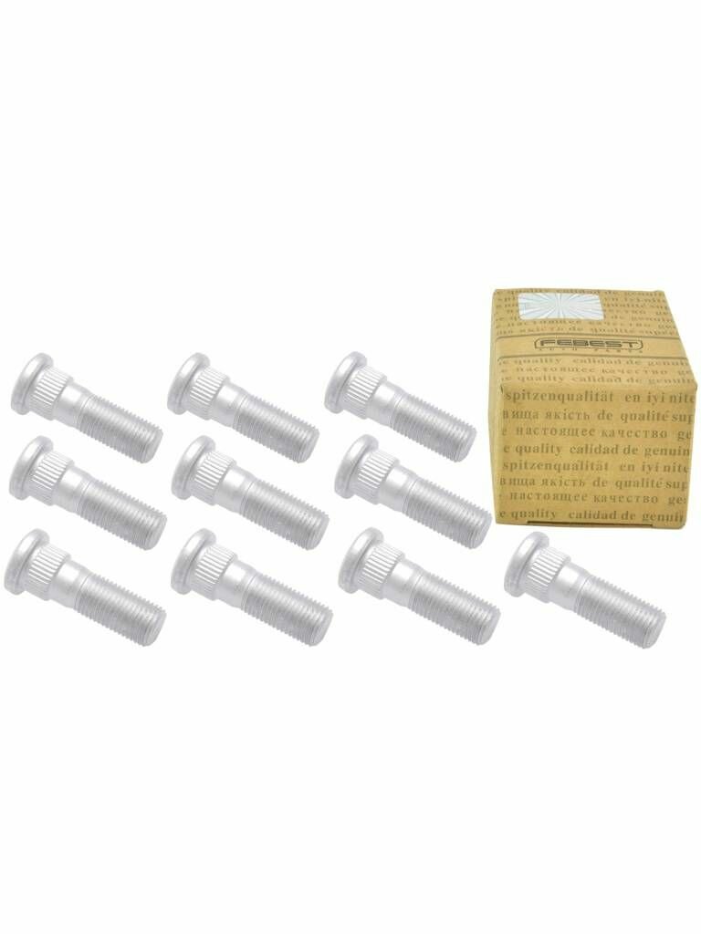 Шпилька колесная NISSAN QASHQAI (10 шт. в упаковке) 0284-002-PCS10