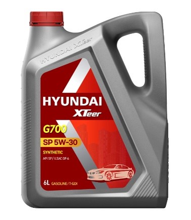 Масло моторное HYUNDAI XTEER G700 SP/SQ 5W-30 6л 1061135