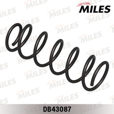 Пружина задней подвески HUYNDAI SOLARIS/KIA RIO 11-12 DB43087