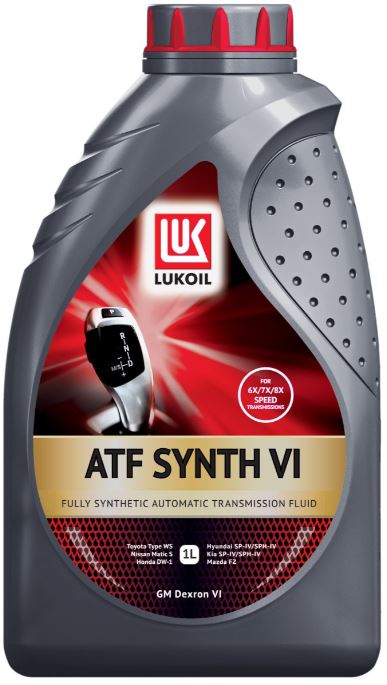 Лукойл ATF SYNTH VI 1л. (канистра) Трансмисионное масло (12 шт)