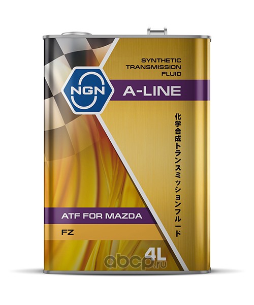 Масло трансмиссионное NGN A-Line ATF FZ 4л V182575186