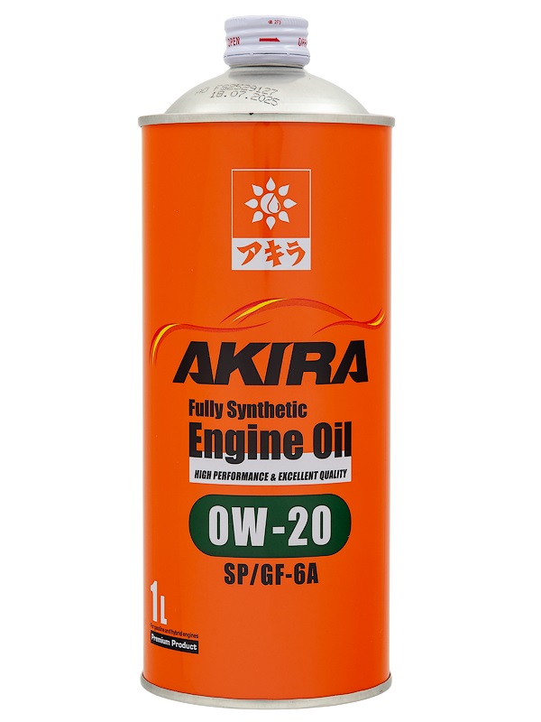 Масло моторное AKIRA ENGINE OIL FS SP/GF-6A 0W-20 1л A00032229-001