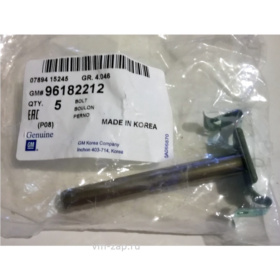 Болт крепежный кулисы КПП GM/OPEL M5 GENERAL MOTORS 96182212