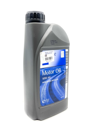 Масло моторное полусинтетическое GM Semi Synthetic 10W-40 1л 93165213