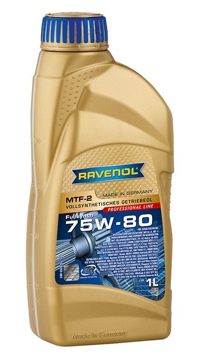 Трансмиссионное масло RAVENOL MTF-2 75W-80 1л (122110300101999) 4014835719712