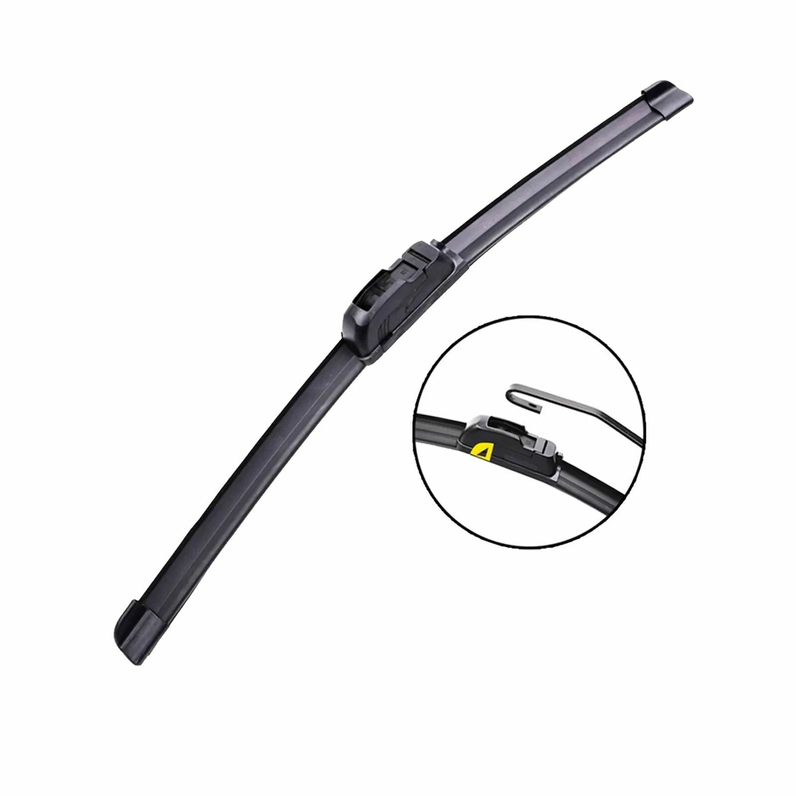 Щетка стеклоочистителя с адаптерами 19"/480 mm бескаркасная D20CR0019