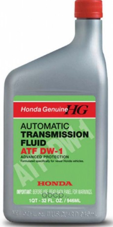 Замен на 08268P99ZAY1 Масло трансмиссионное синтетическое HONDA ATF DW-1 Fluid 1л 082009008