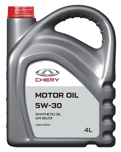 Масло моторное синтетическое 5W30 API SN, ACEA C2/C3 4л CHERY5W304 CHERY5W304