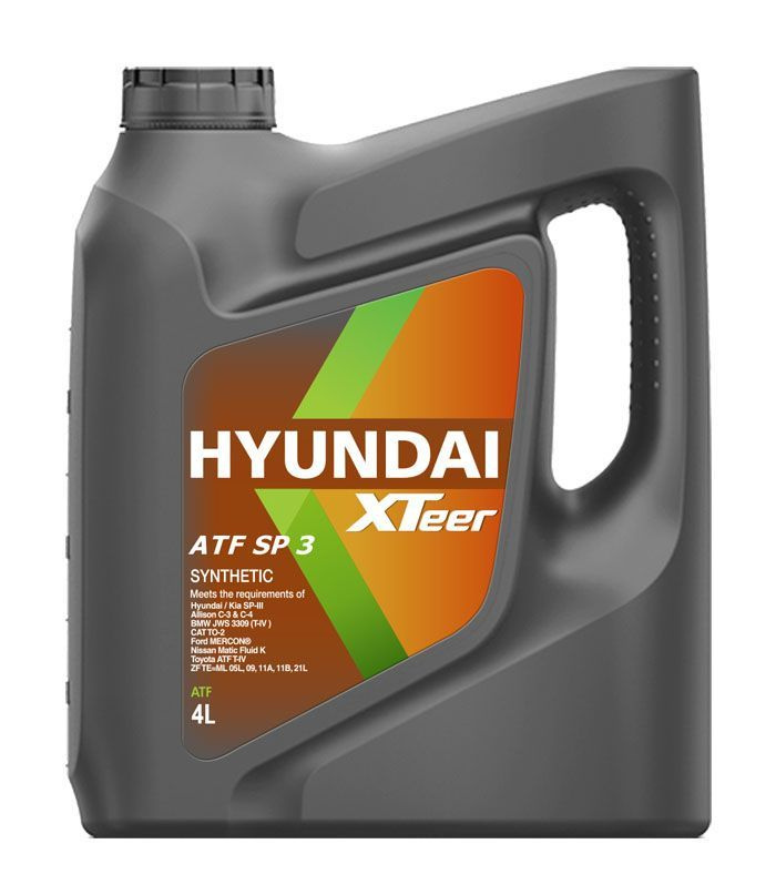 Масло трансмиссионное HYUNDAI XTEER ATF SP3 4л 1041415