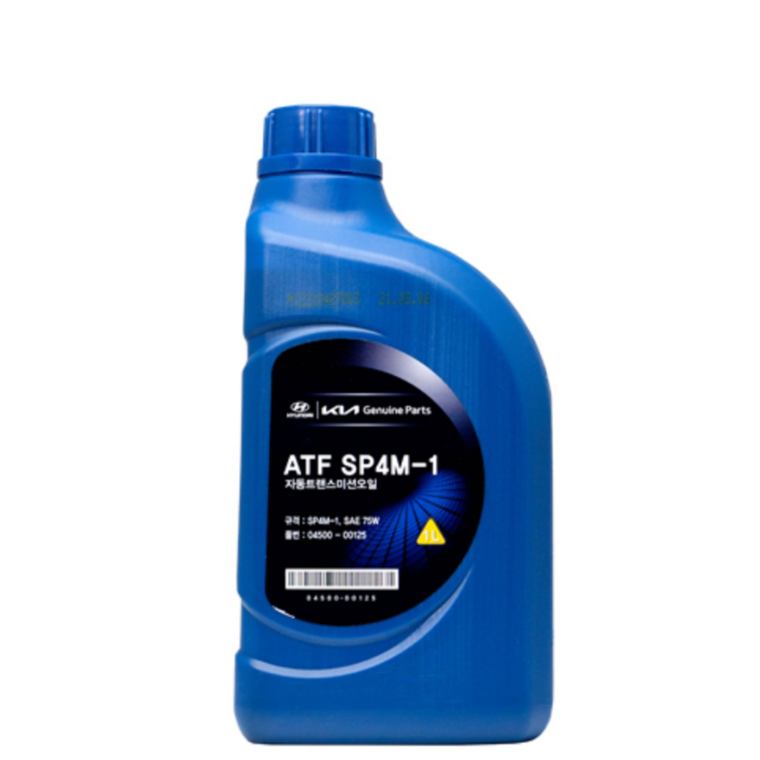 Масло трансмиссионное HYUNDAI/KIA ATF SP4M-1 75W минеральное 1 л (04500-00125)