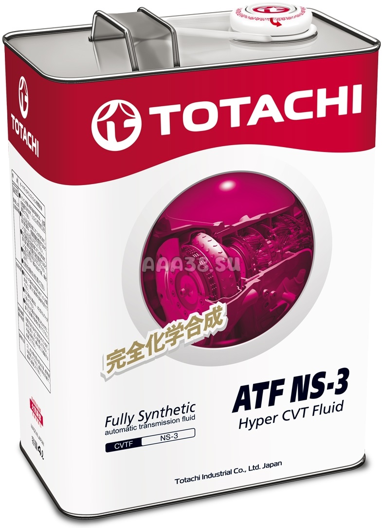 Масло трансмиссионное TOTACHI ATF NS-3 4л (4589904921520) 21104