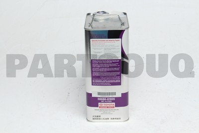 Масло трансмиссионное TOYOTA "CVT Fluid FE", 4л (08886-81905)