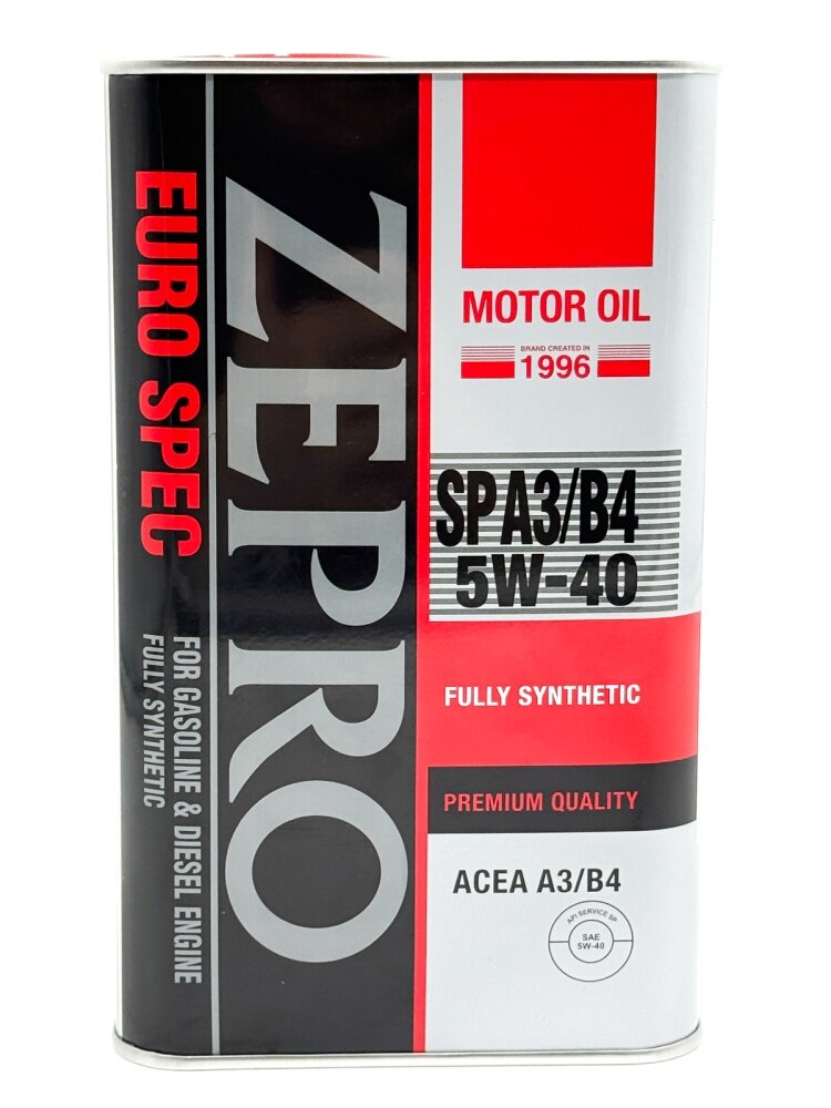 Масло моторное ZEPRO EURO SPEC FS SP ACEA A3/B4 5W-40 1л 1849-001-0