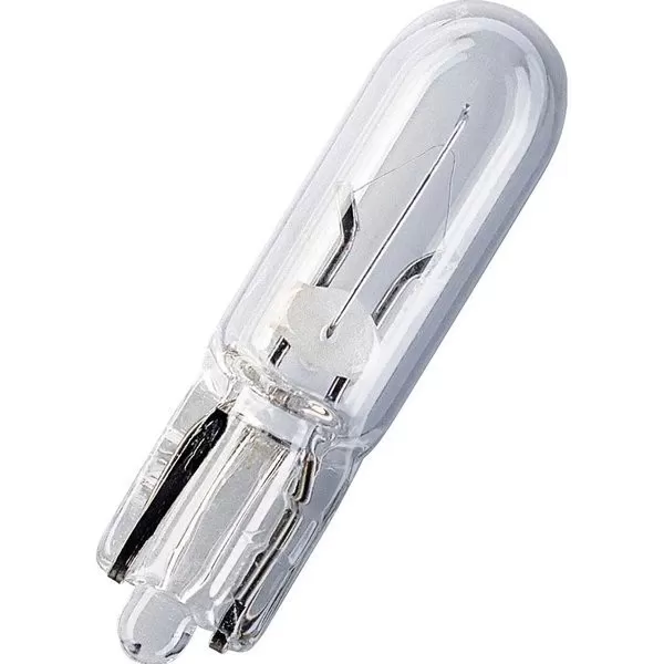 Лампа накаливания W1.2W T5 12V 1.2W W2X4.6D  L13402