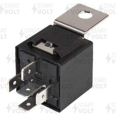 Реле автомобильное 5 конт. 24V 10,20A (с кронштейном) (SCR 0702)
