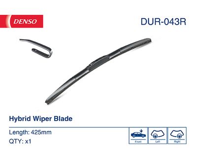 Щетка стеклоочистителя 425mm гибридная DUR-043R