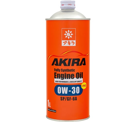 Масло моторное AKIRA ENGINE OIL FS 0W-30 SP/GF-6A 1л A00032233-001