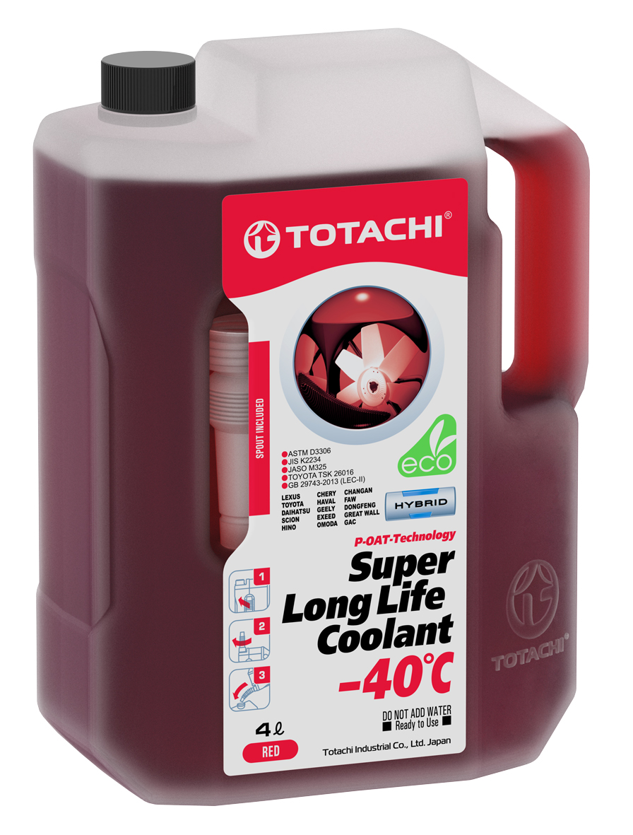 Антифриз TOTACHI SUPER LLC Red -40C 205л 41822