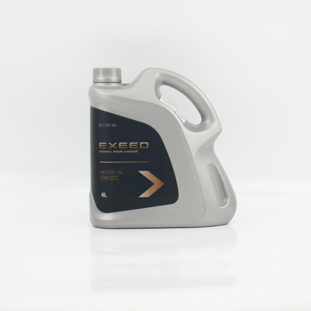 Масло моторное Exeed 0W-20 API SP, ILSAC GF-6A, нк. 4 л EXEED0W204 EXEED0W204