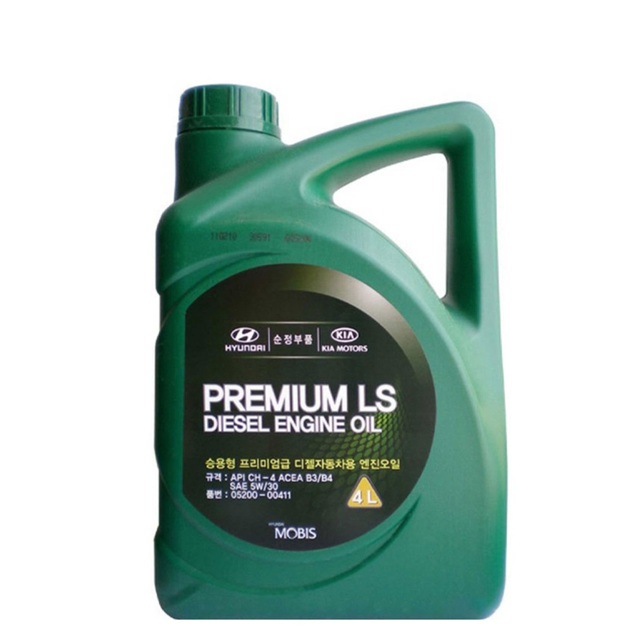 Масло моторное полусинтетическое HYUNDAI/KIA Premium LS Diesel 5W-30 4л 05200-00411